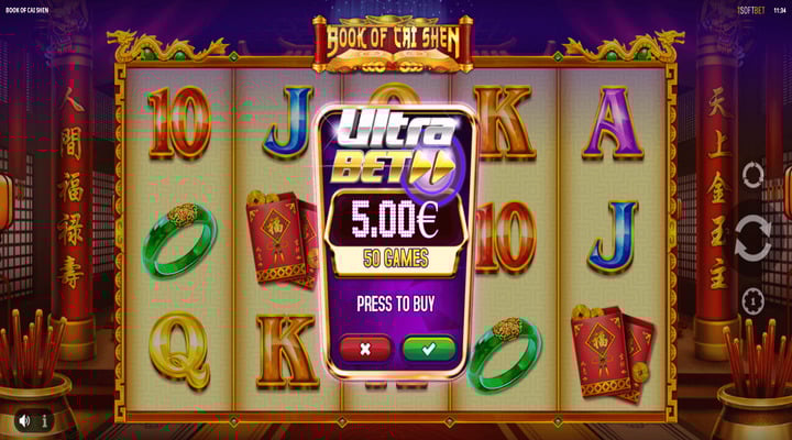 Book of Cai Shen Slot Screenshot
